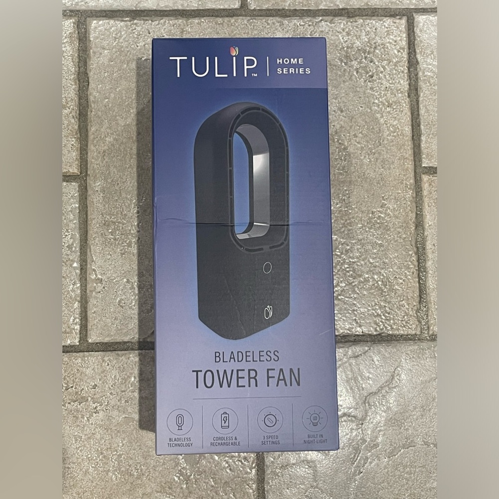 Bladeless Tower Fan by Tulip / Home Series